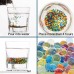 POKONBOY Water Beads Rainbow Mix Water Bead Toys Large Water Beads Pack 50000 Beads Non Toxic Water Beads Vase Filler Bottle Pack Bead Sensory Balls for Kids Water Beads Gun Party Favors B0759FCRS4